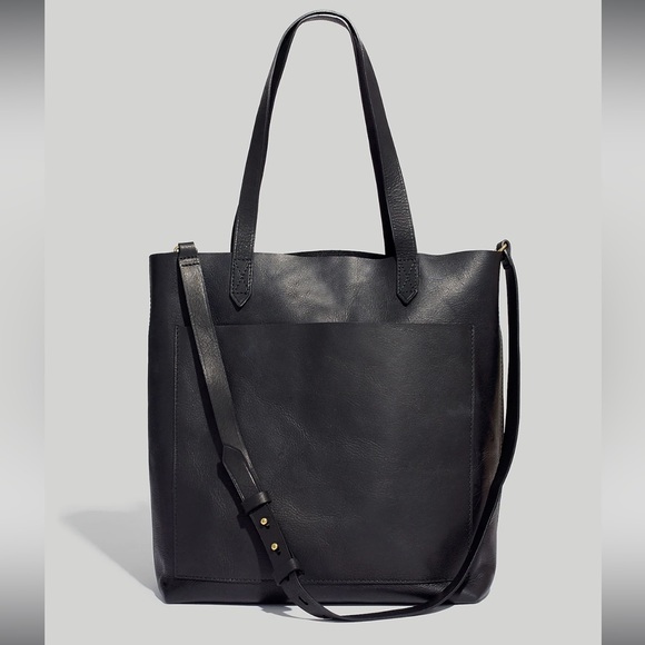 Madewell Medium Transport Tote True Black - Picture 9 of 12